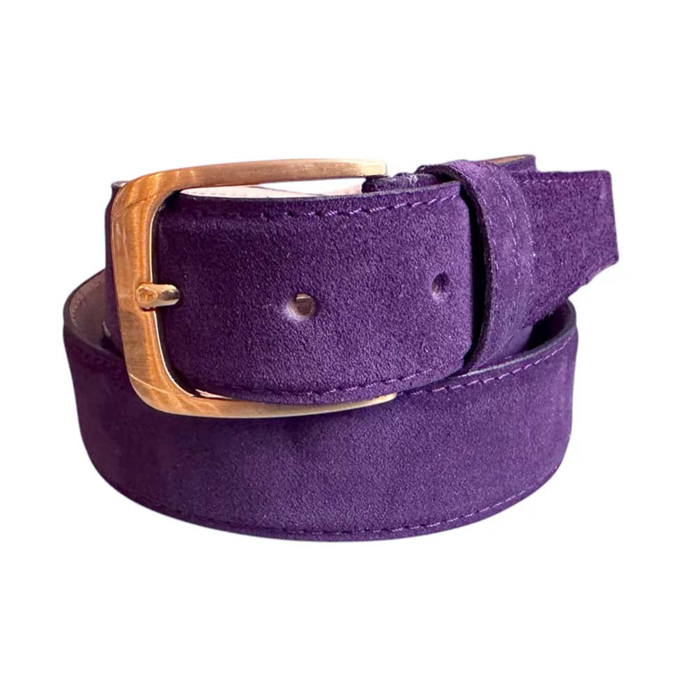 Corrente CBelt-5760 Suede Belt Purple