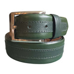 Corrente CBelt-5769 Italian Leather Belt Green