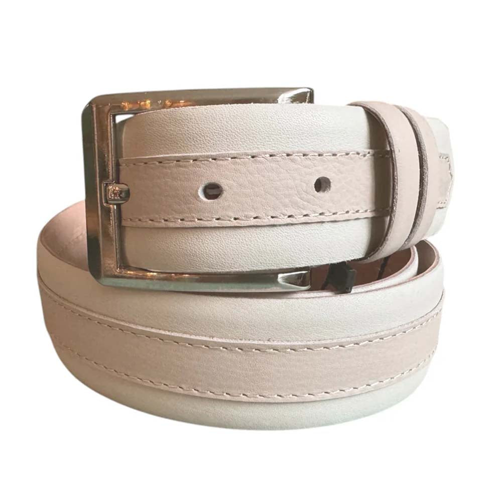 Corrente CBelt-5769 Italian Leather Belt Butter