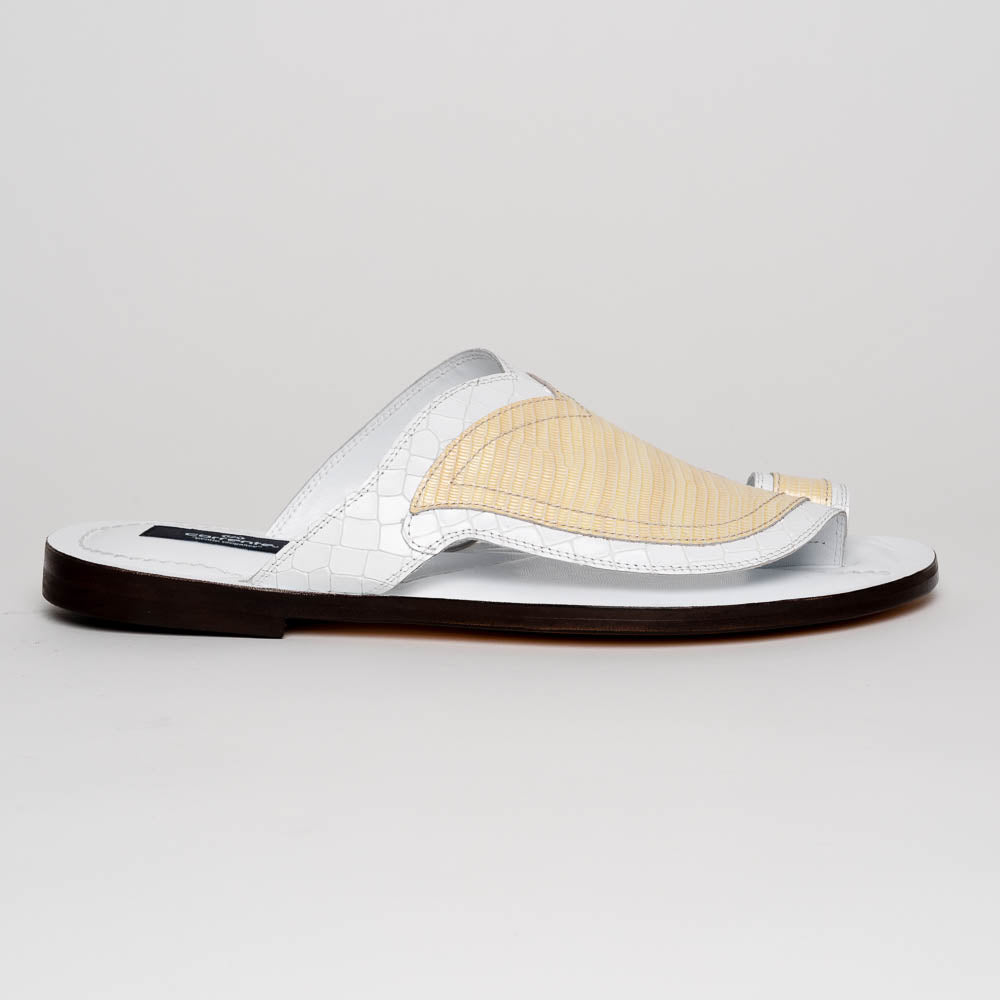Corrente Sandals White