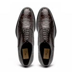 Caporicci 5950 Alligator Oxfords Brown
