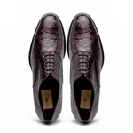 Caporicci 5950 Alligator Oxfords Burgundy