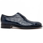 Caporicci 5950 Alligator Oxfords Navy