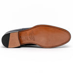 Caporicci 5950 Alligator Oxfords Navy