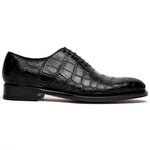 Caporicci 5952 Alligator Oxfords Black