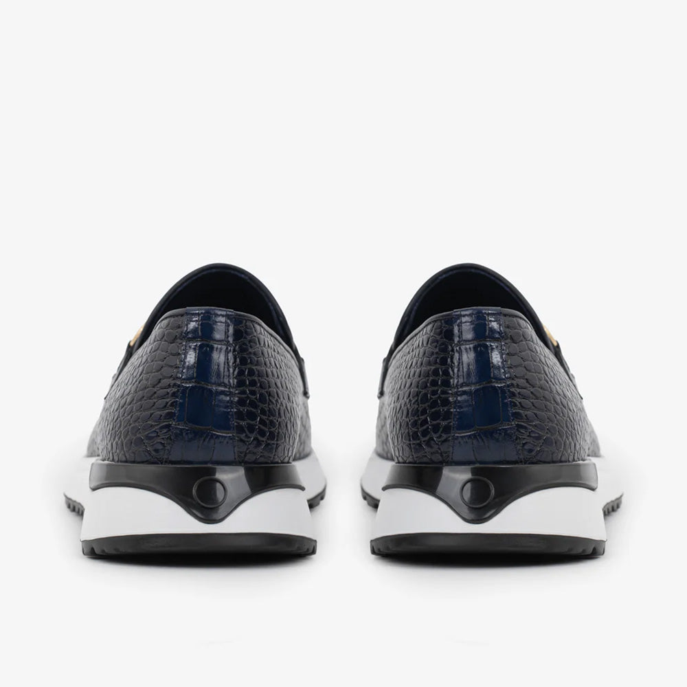 Vinci Leather The Padova Leather Sneaker Blue