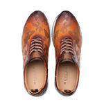 Mezlan Camouflage Deluxe Sneaker Multi Rust