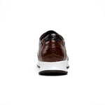 Maseratti Vidal 6002 Embossed Crocodile / Caiman / Ostrich Sneakers Brown