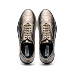 Maseratti Vidal 6002 Embossed Crocodile Sneakers Gold (Limited Edition)