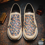 Maseratti Fresco 6003 Embossed Caiman & Azteca Sneakers Oryx