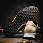 Maseratti Fresco 6003 Embossed Caiman & Azteca Sneakers Oryx