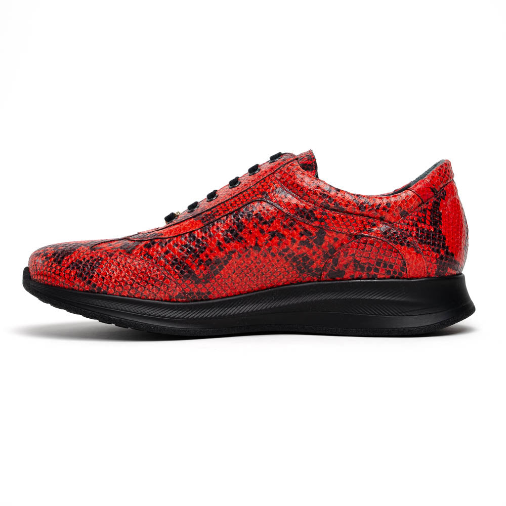 Maseratti Snake 6004 Embossed Python Sneakers Cimarron
