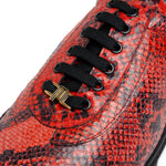 Maseratti Snake 6004 Embossed Python Sneakers Cimarron