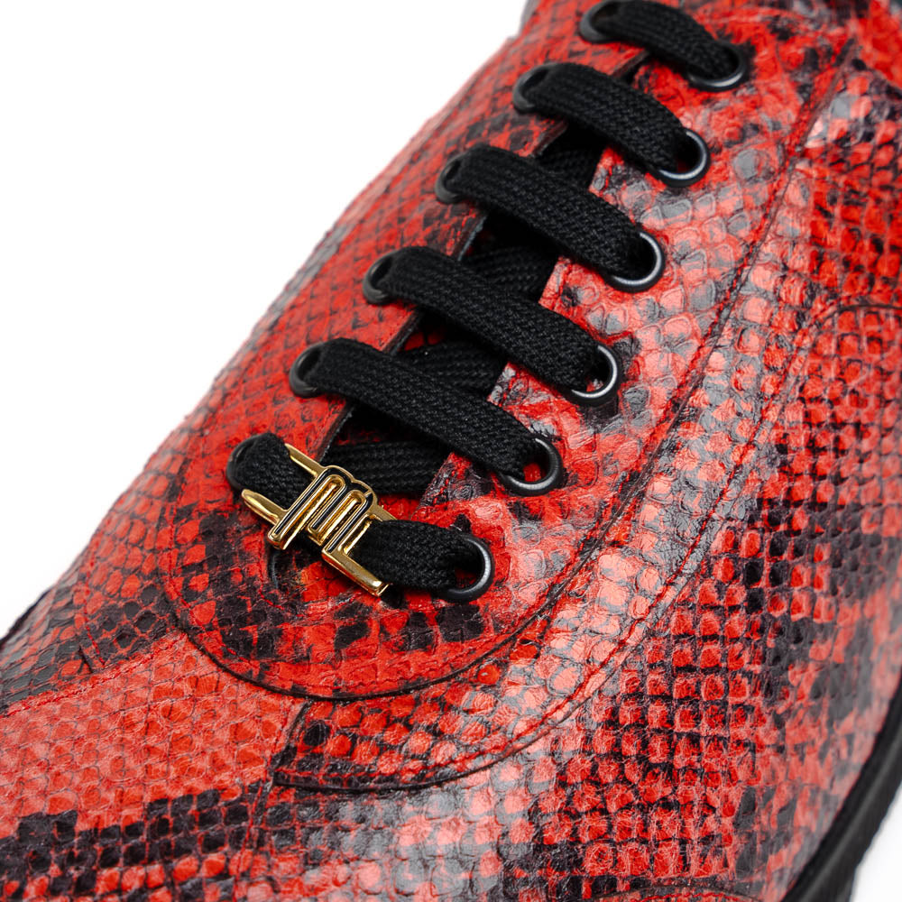 Maseratti Snake 6004 Embossed Python Sneakers Cimarron