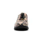 Maseratti Snake 6004 Embossed Python Sneakers Sand