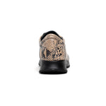 Maseratti Snake 6004 Embossed Python Sneakers Sand