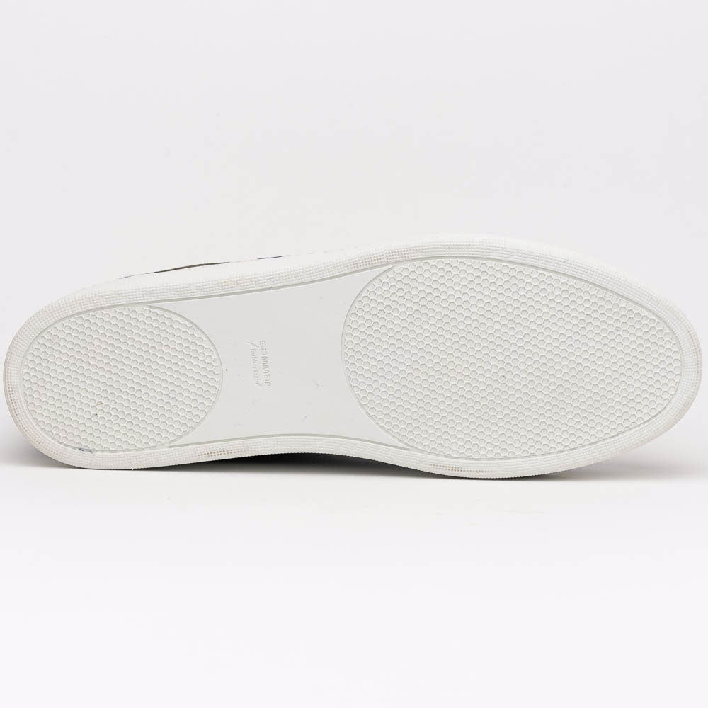 Zelli Olympias Calf & Crocodile Sneakers Cappuccino  (61-101-CAP)