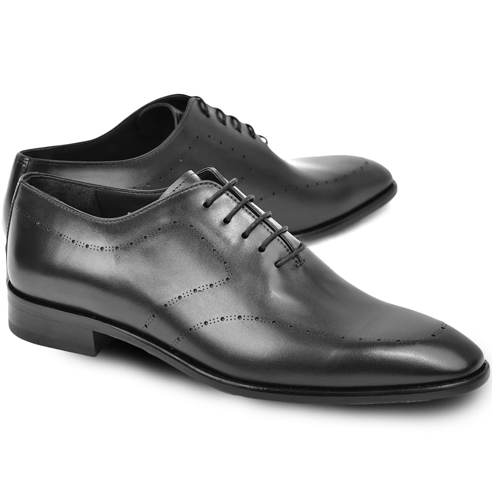 Corrente C0014021-6292 Plain Toe Lace Up Black