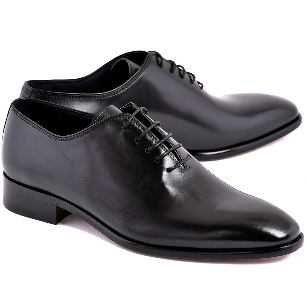 Corrente C0001110-6292OXF Plain Toe Lace Up Black