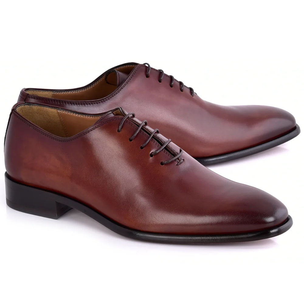 Corrente C0001109-6292OXF Plain Toe Lace Up Tan