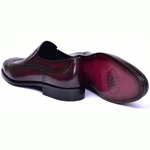 Corrente C0434-6401 Wing Tip Loafer Burgundy
