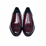 Corrente C0434-6401 Wing Tip Loafer Burgundy