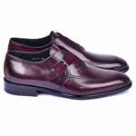 Corrente C053-6471 Monk Strap Burgundy
