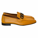 Corrente 6472 Grain Leather Bit Loafer Yellow