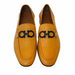 Corrente 6472 Grain Leather Bit Loafer Yellow