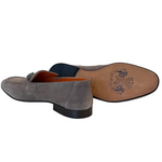 Corrente 6472 Suede Bit Loafer Taupe