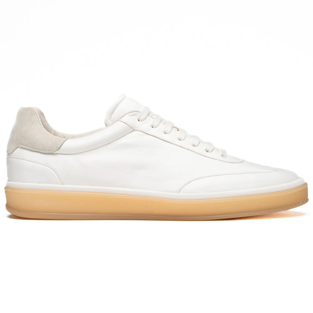 Zelli Gotti Nappa Leather Sneaker White (65-403-WHT)