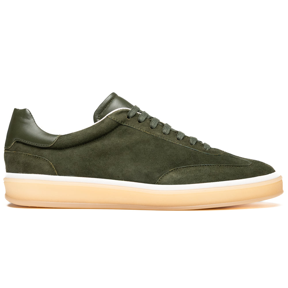 Zelli Gatto Suede & Leather Sneaker Green (66-270)