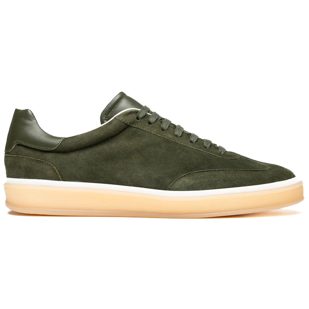 Zelli Gotti Suede & Leather Sneaker Olive (66-270-OLV)