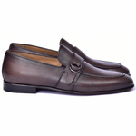 Corrente C00101-6628 Side Buckle Loafer Brown