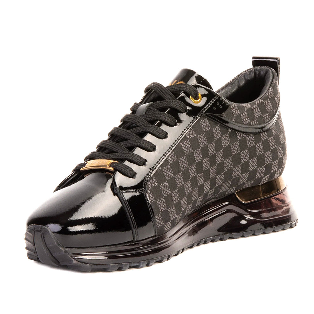 Vinci Leather The Monte Carlo Limited Edition Sneaker Black & Gold
