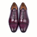 Corrente C00013-6708 Ostrich Cap Toe Burgundy