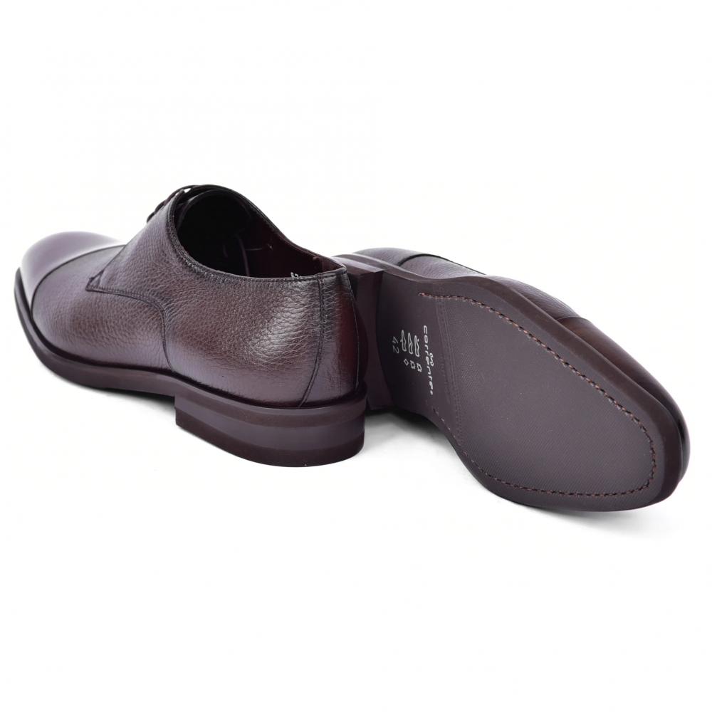 Corrente C001106-6793 Deer Skin Cap Toe Brown