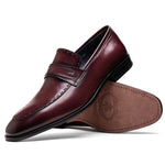 Corrente C0435-6797 Dress Loafer Burgundy