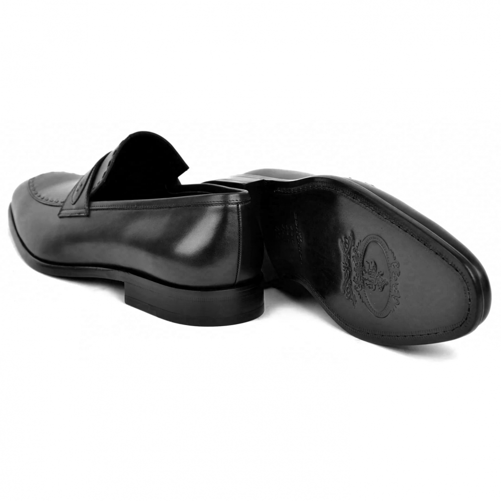Corrente C0436-6797 Dress Loafer Black