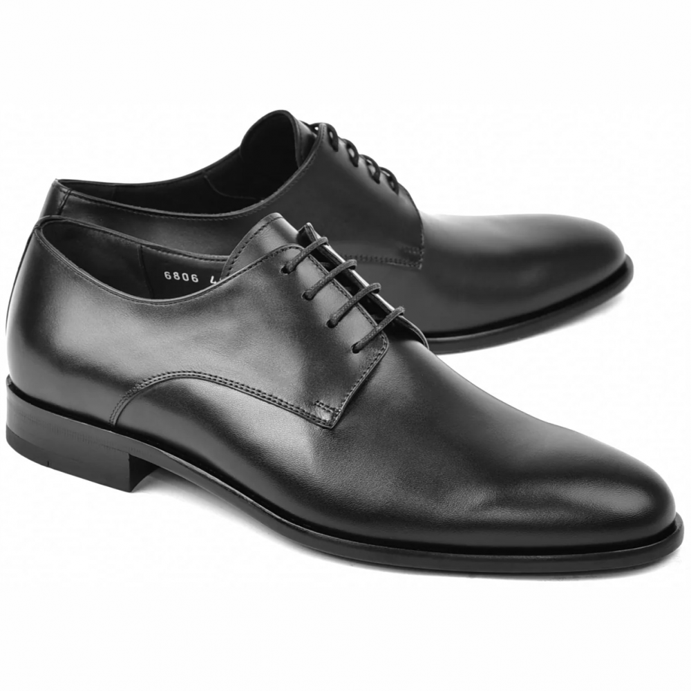 Corrente C00103- 6806 Plain Toe Lace up Black
