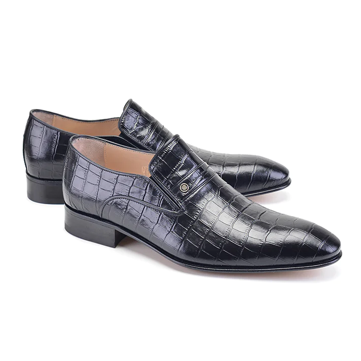 Corrente P00059-6924C High Vamp Loafer Black