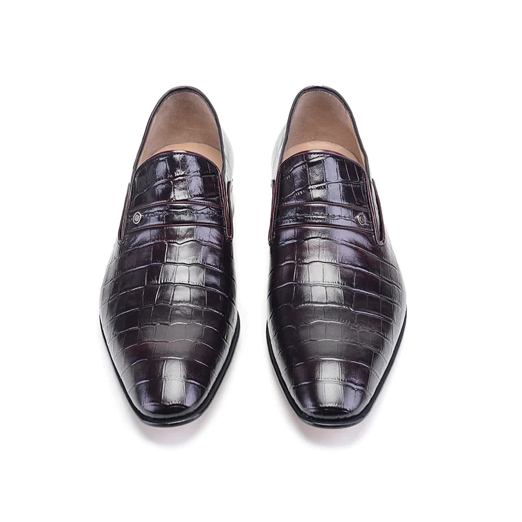 Corrente P000592-6924C High Vamp Loafer Bordo