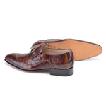Corrente P000591-6924C High Vamp Loafer Tan