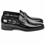 Corrente C00012-7260 Formal Bit Loafer Black