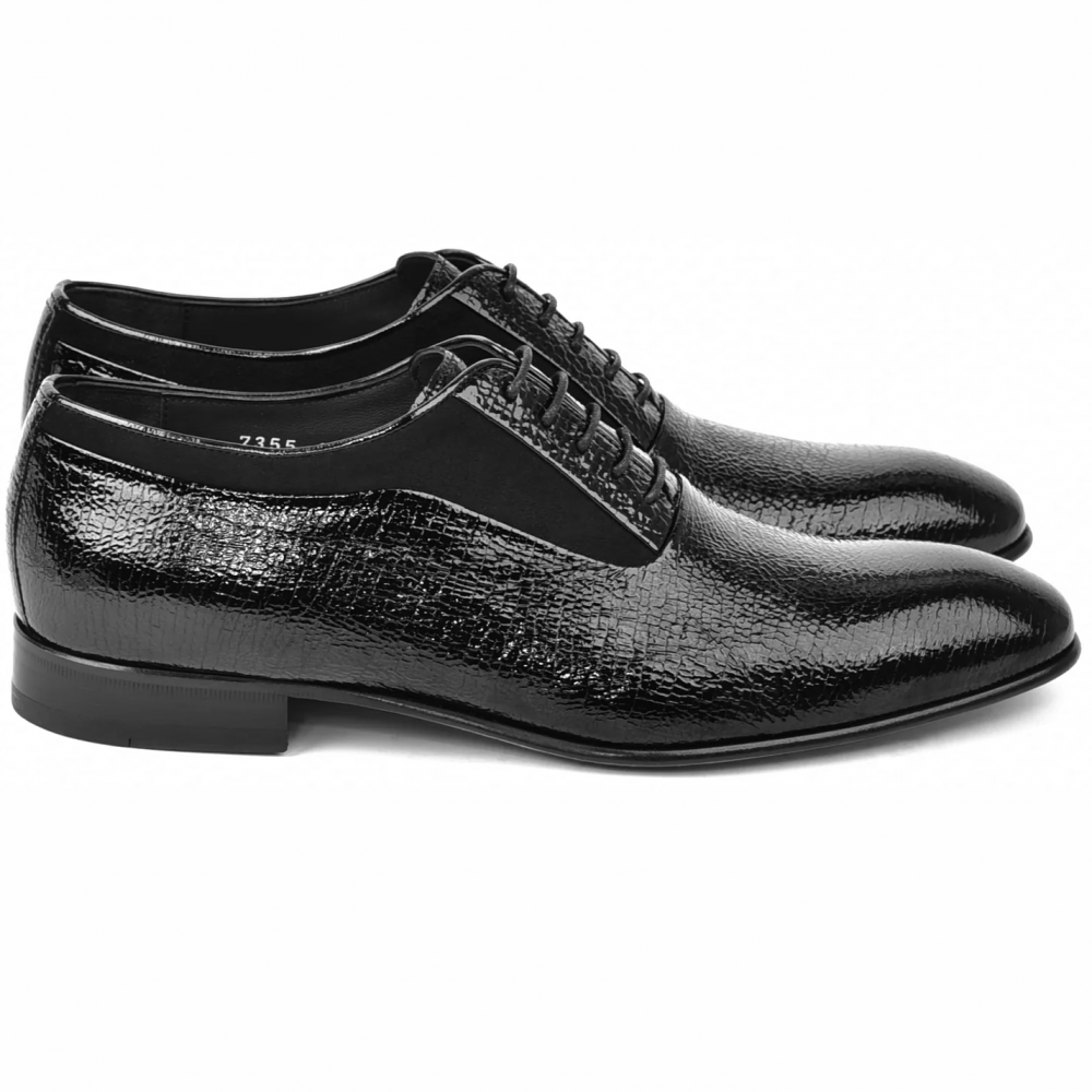 Corrente C0001-7355 Formal Lace Up Black