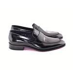 Corrente C0001103-7425 Formal Luxe Leather Loafer Black