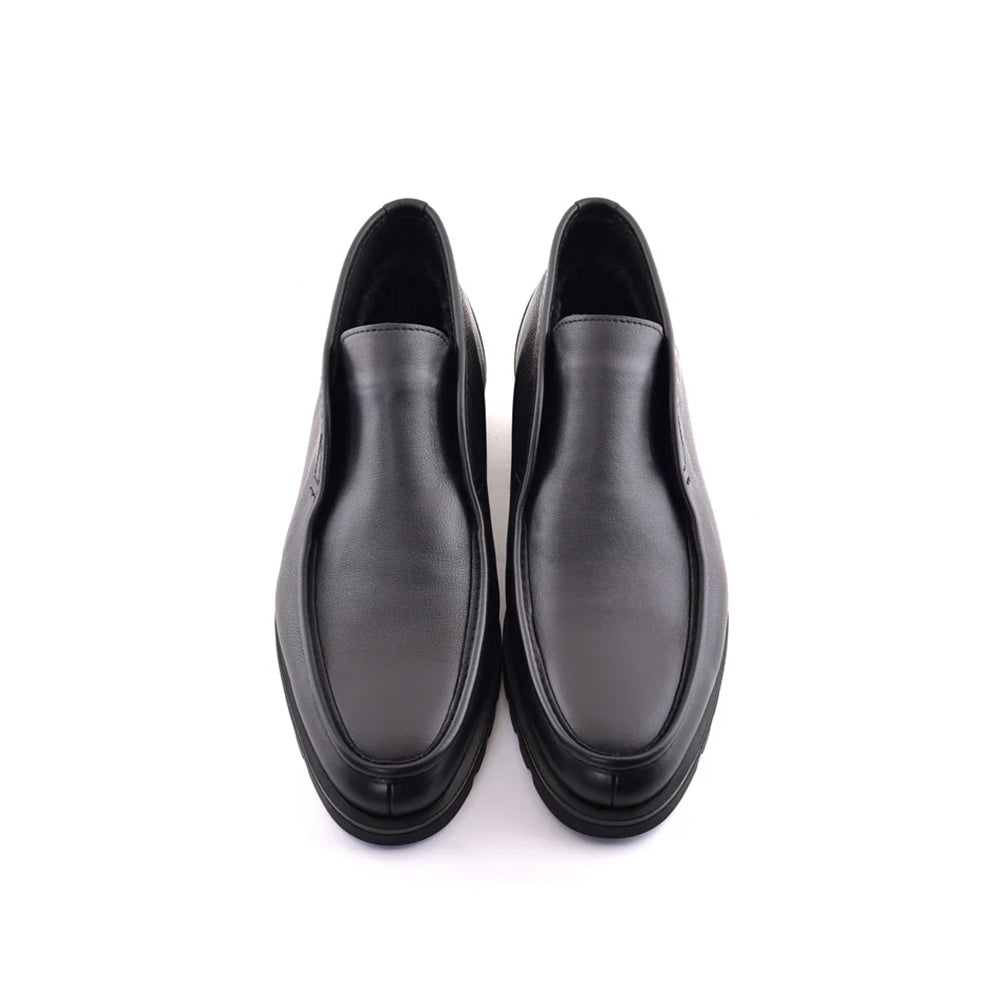 Corrente C185-7520 Shearling Chukka Boot Black