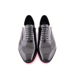 Corrente Patent Cap Toe Oxfords Black