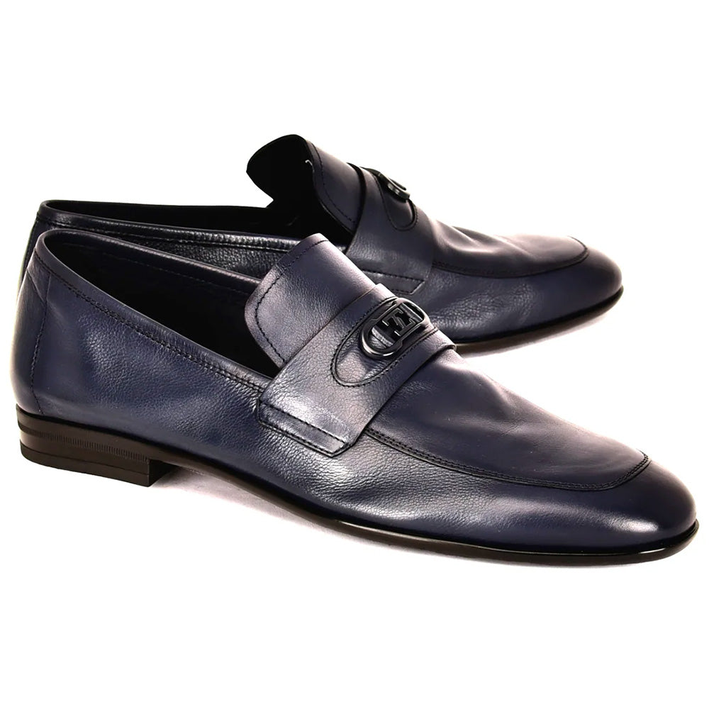 Corrente C000201-7706 Bit Loafers Navy