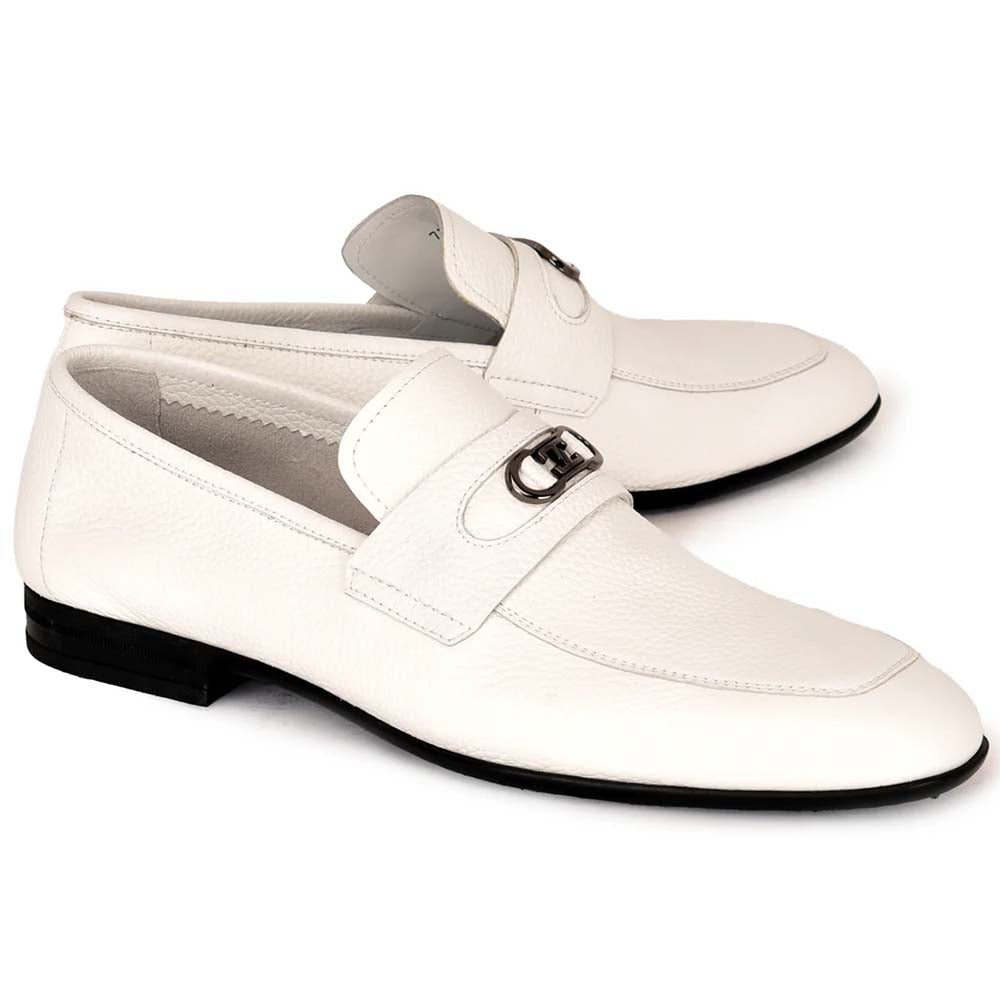 Corrente C000202-7706 Bit Loafers White